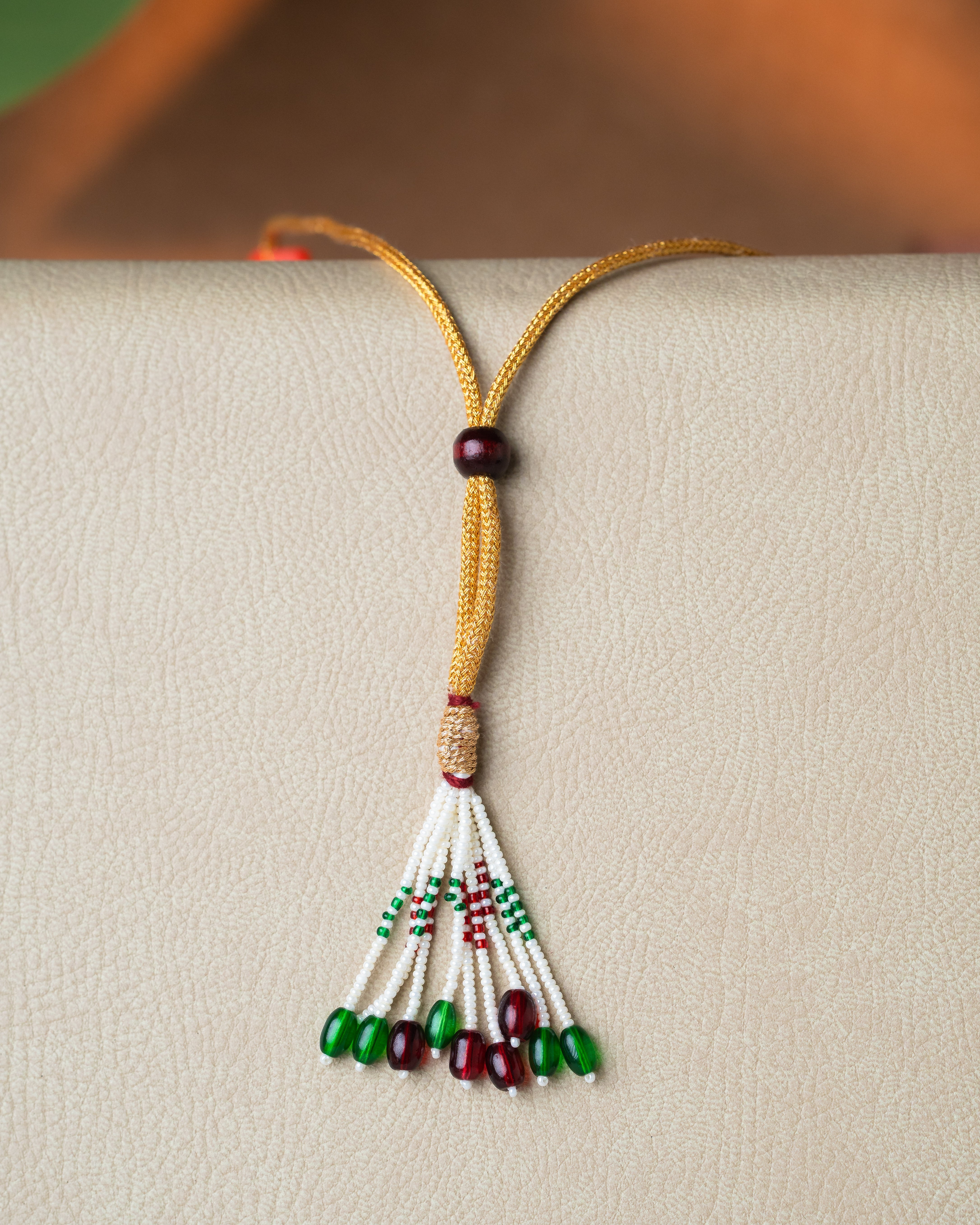 Kundan Emerald Glow Necklace Set